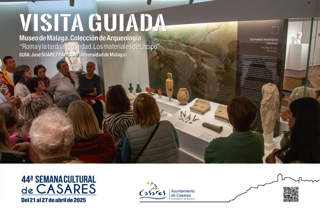 Visita guiada al Museo de Málaga en la 44ª semana Cultural de Casares