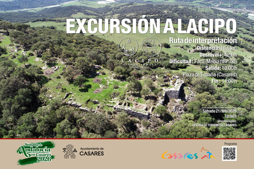 Excursión a Lacipo. Semana de Andalucía 2026 en Casares